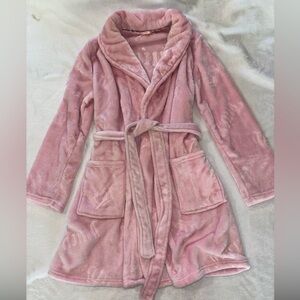 Juicy Couture Blush Pink Plush Robe